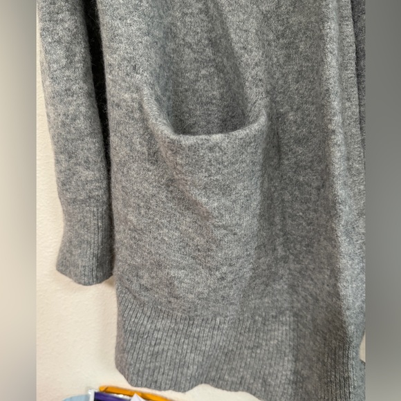 MADEWELL Gray Ryder Longline Cardigan - Picture 3 of 6